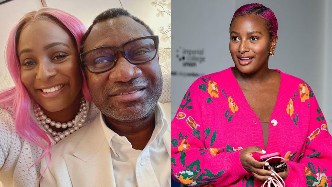Femi Otedola gifts DJ Cuppy £5,000,000 Country Home for her 30th birthday