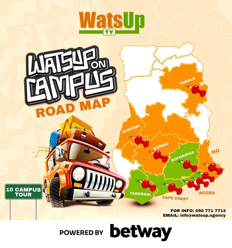 WatsUp On Campus is Taking Over Ghana’s Universities This July and August