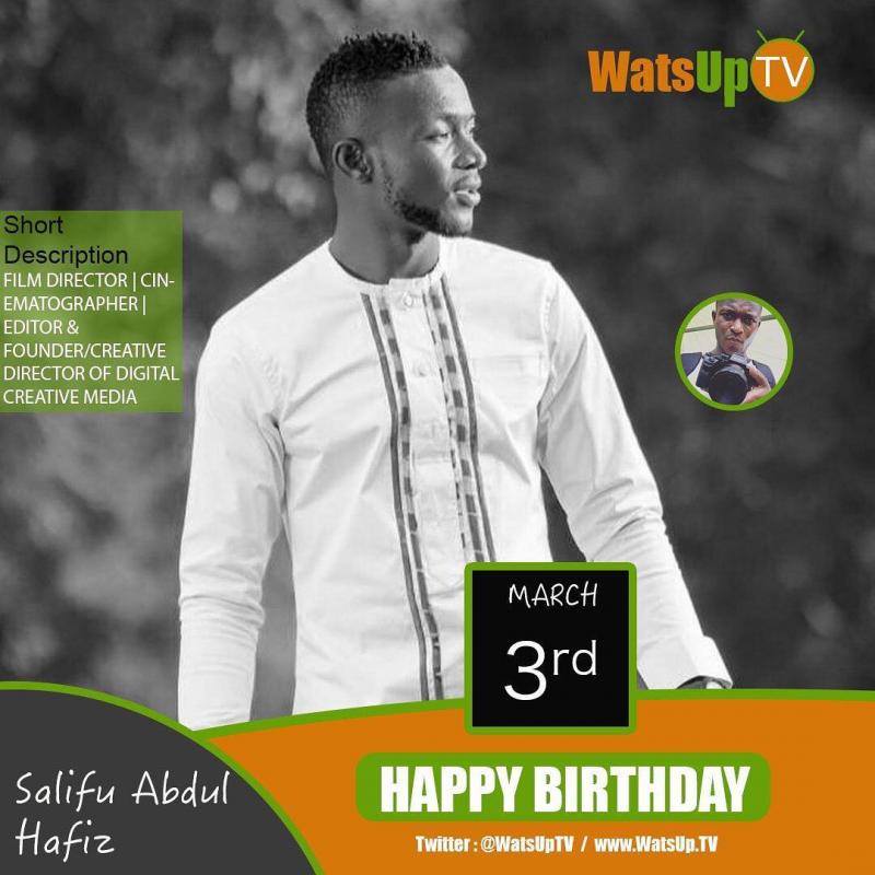 Happy birthday salifu
